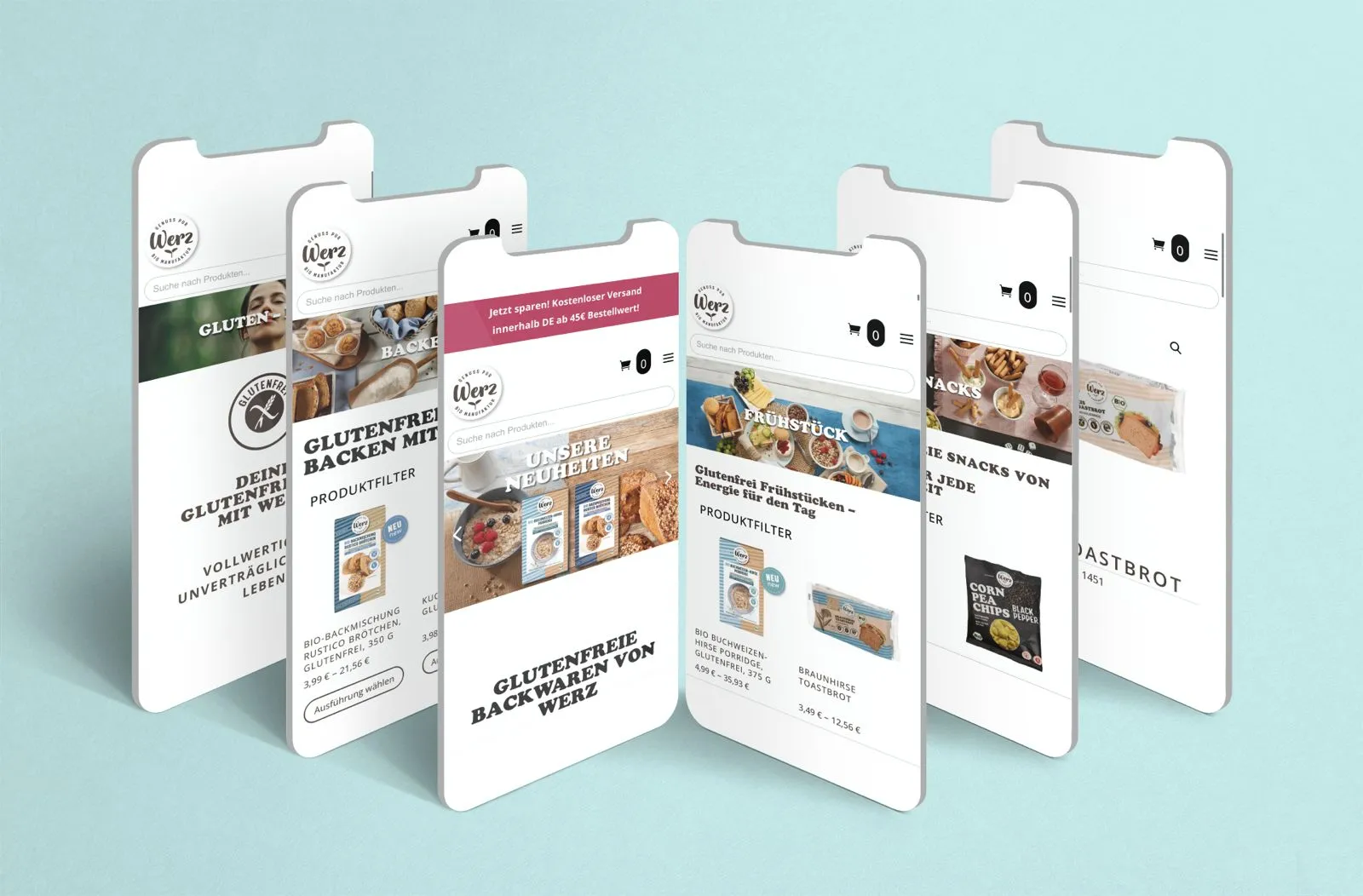 Onlineshop Werz - Portfolio Thumbnail