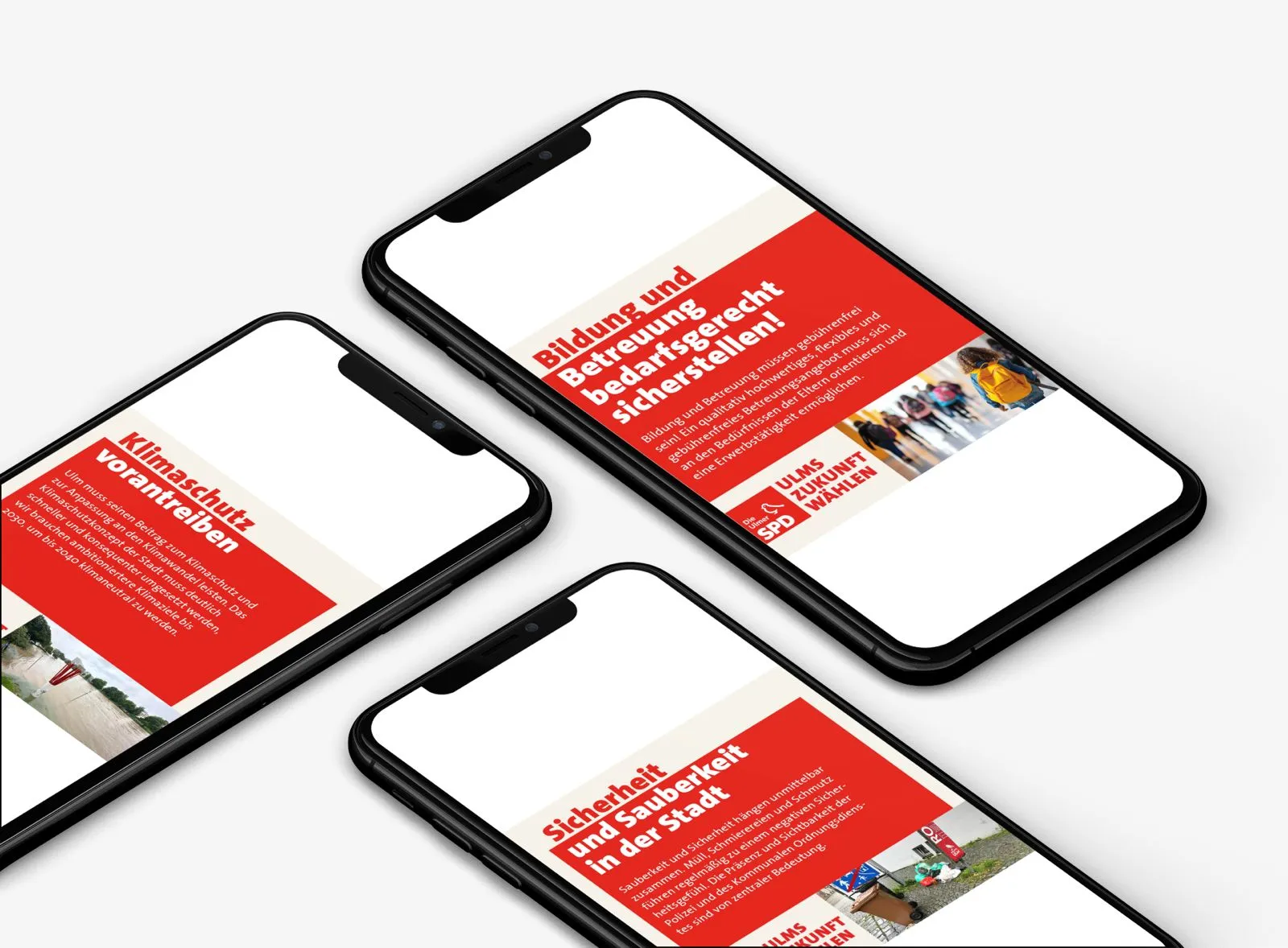 Social Media Kampagne SPD Ulm - Portfolio Thumbnail